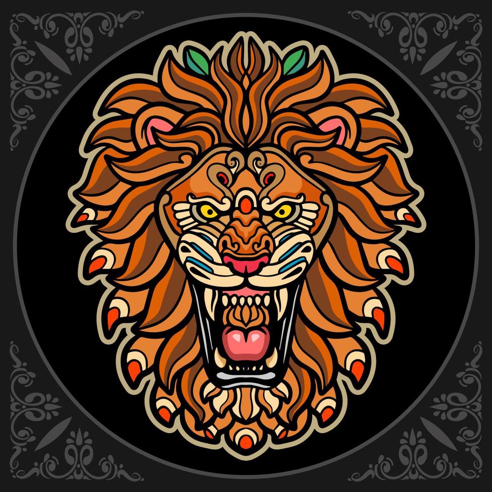 Lion Mandala
