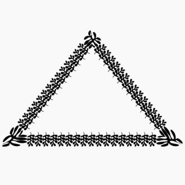 Border Triangle Mandala